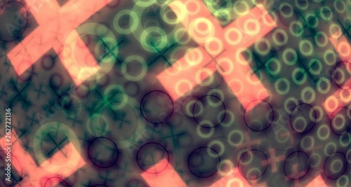 abstract wallpaper background cross circle red green