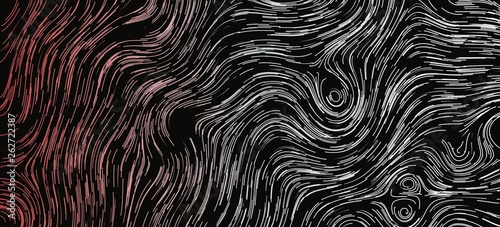 abstract wallpaper black background colored stripes particles flow