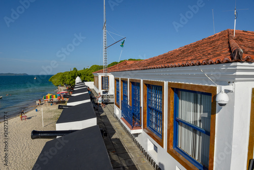 Fort of Itaparica island on Brazil photo