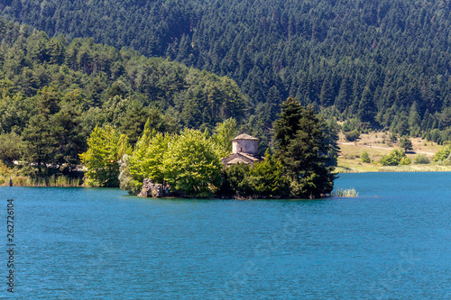 Church Saint Fanourios on the Lake Doxa (Greece, region Corinthia, Peloponnese) photo
