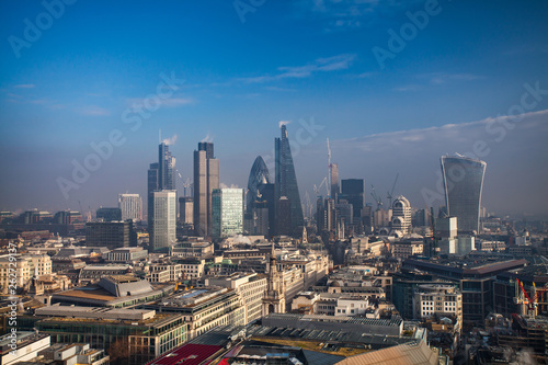 Fototapeta Naklejka Na Ścianę i Meble -  Rooftop view of London