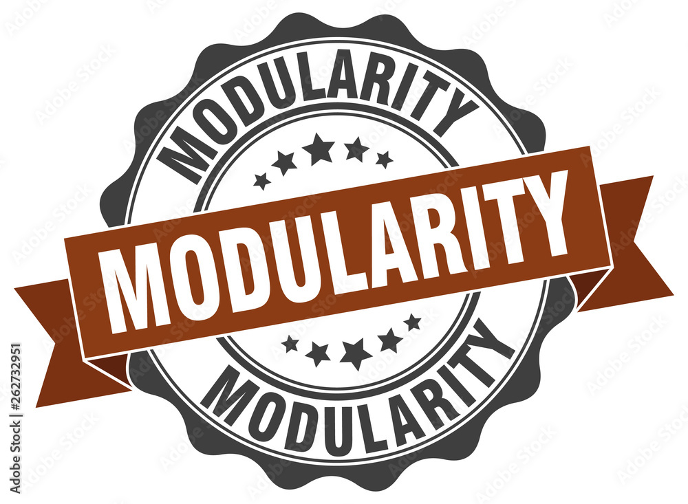 modularity stamp. sign. seal