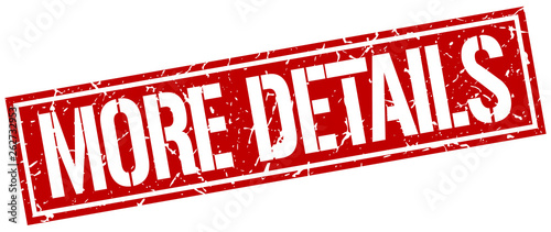 more details square grunge stamp