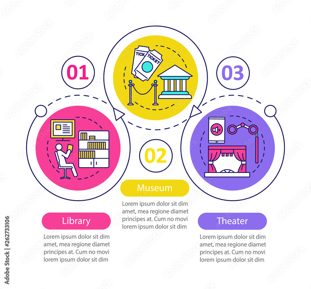 Entertainment and leisure vector infographic template Entertainment and leisure vector infographic template