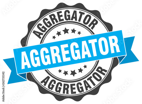 aggregator stamp. sign. seal