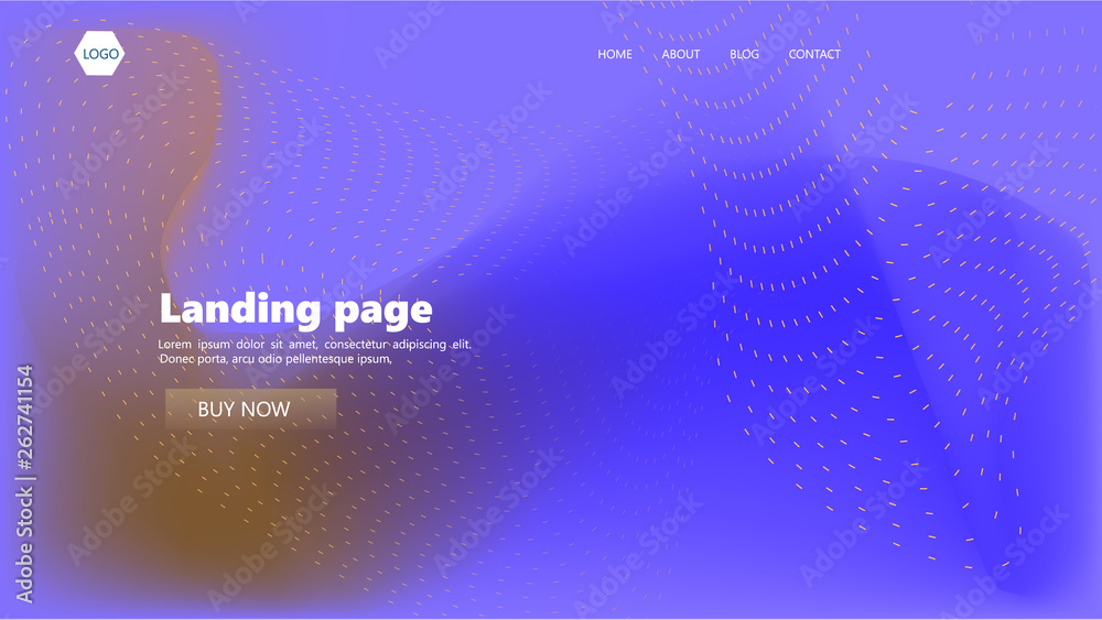 Fototapeta premium abstract background with space for text. Landing page template vector