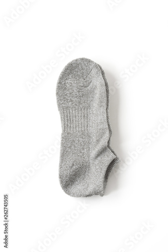 Sock on isolated white background