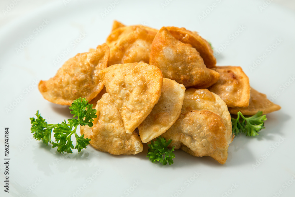 fried chicken on a plate fried chicken on a plate