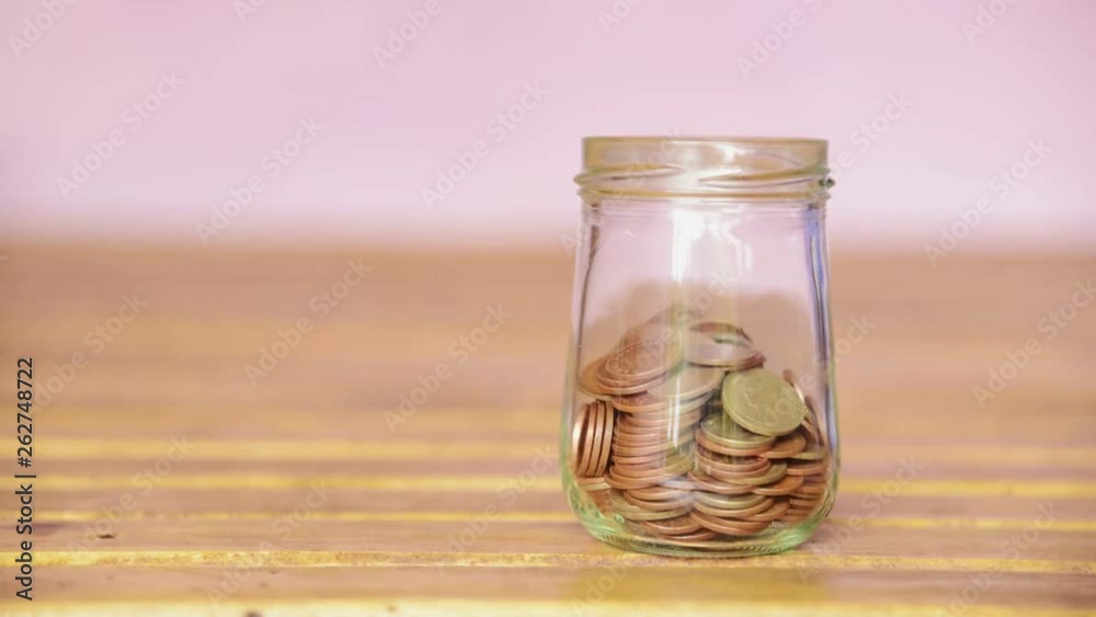 Time lapse, Save money and bankruptcy and account banking for finance concept HD Time lapse, Save money and bankruptcy and account banking for finance concept HD