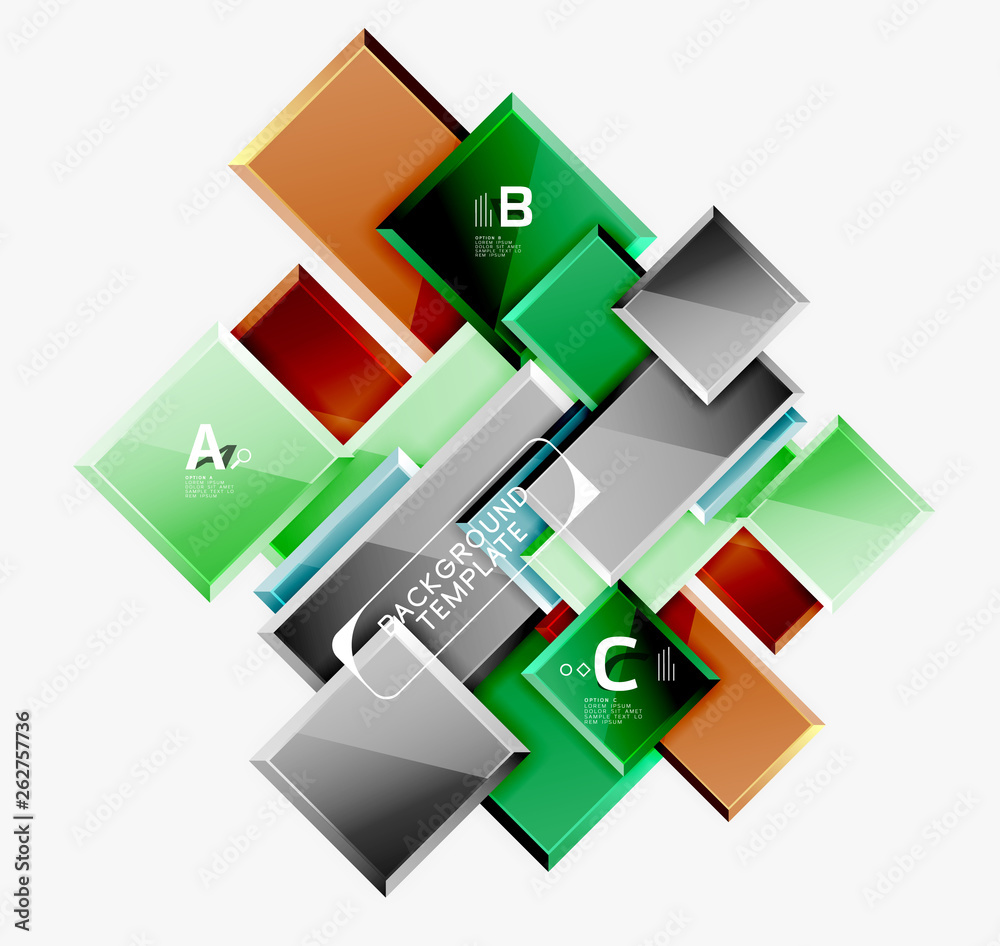 Minimal square banner abstract background Minimal square banner abstract background