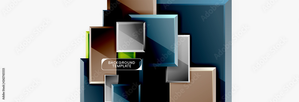 Minimal square banner abstract background Minimal square banner abstract background