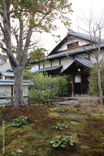 Fototapeta Naklejka Na Ścianę i Meble -  buddhist temple (Entoku-in) in Kyoto (Japan)