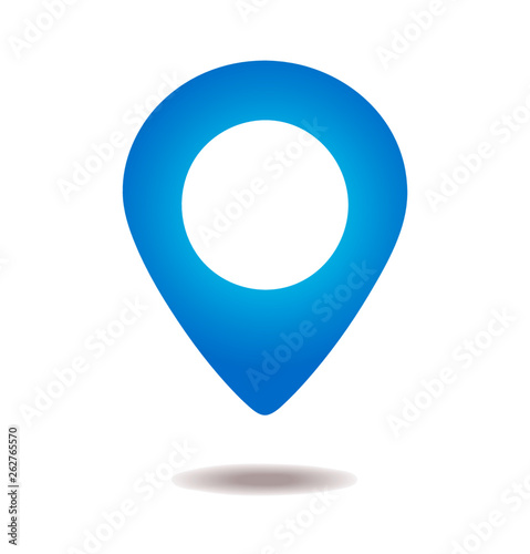 Free Download icon on the map - GFXLoad