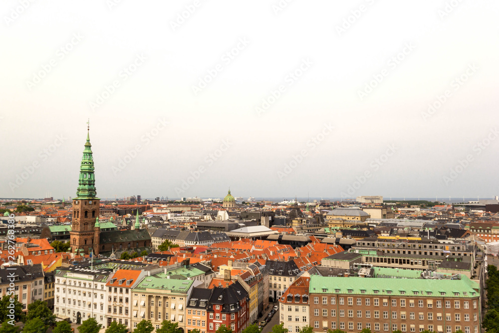 Obraz premium View of Copenhagen city, Denmark