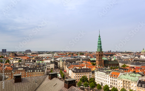 View of Copenhagen city, Denmark