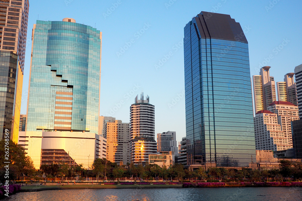 High rise buildings in Bangkok