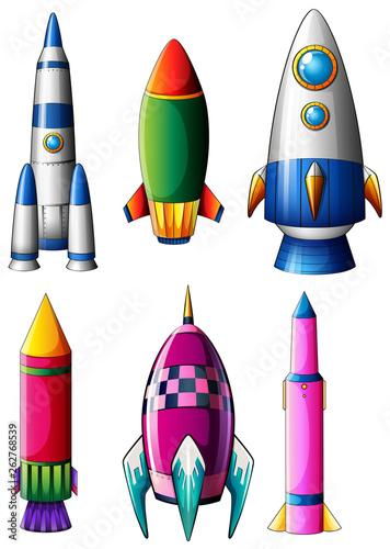 Different rocket designs