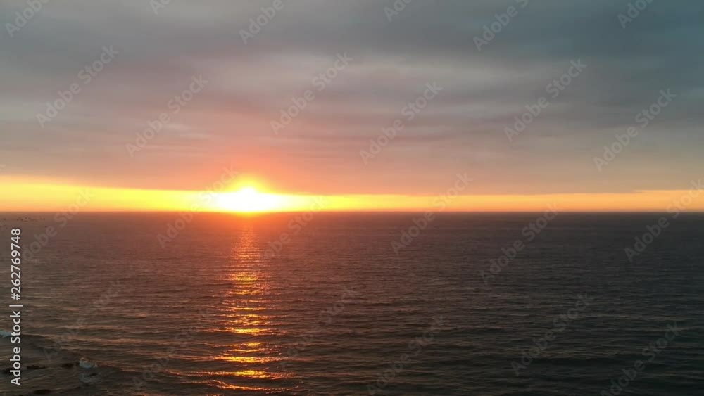 sunset on the sea, beautiful sky and ocean sunset on the sea, beautiful sky and ocean