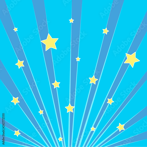 Εκτύπωση καμβά Pop art background blue