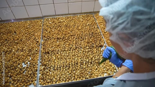 corn covered with chocolate part1