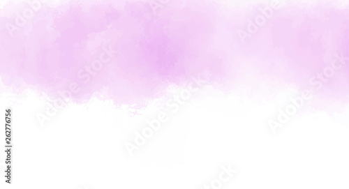 Abstract pink watercolor background for your design, watercolor background concept, vector.
