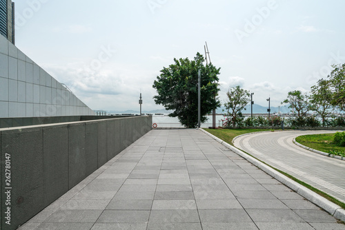 Fototapeta Naklejka Na Ścianę i Meble -  Maritime World Park Seaside Square in Shenzhen, China