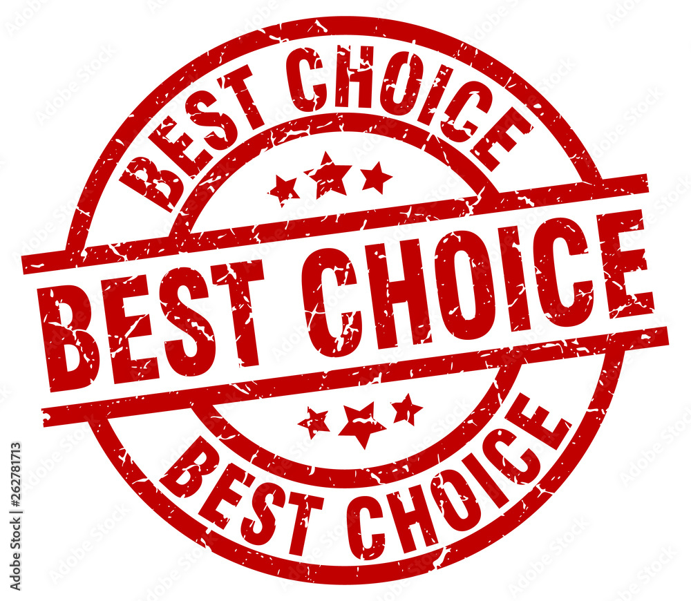 best choice round red grunge stamp best choice round red grunge stamp