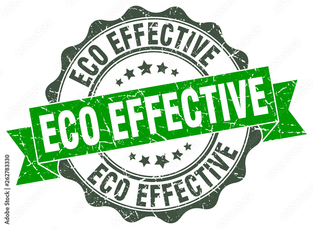eco effective stamp. sign. seal