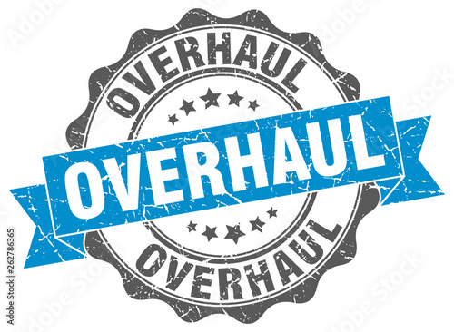 overhaul stamp. sign. seal
