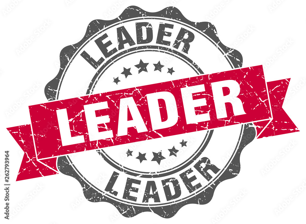 Fototapeta premium leader stamp. sign. seal
