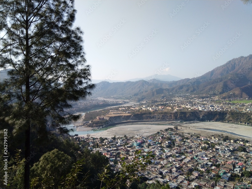 Obraz premium view of mountains