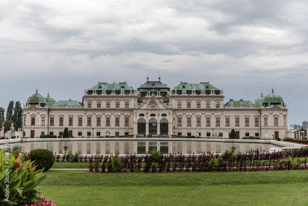Belvedere Palace in Vienna Austria 