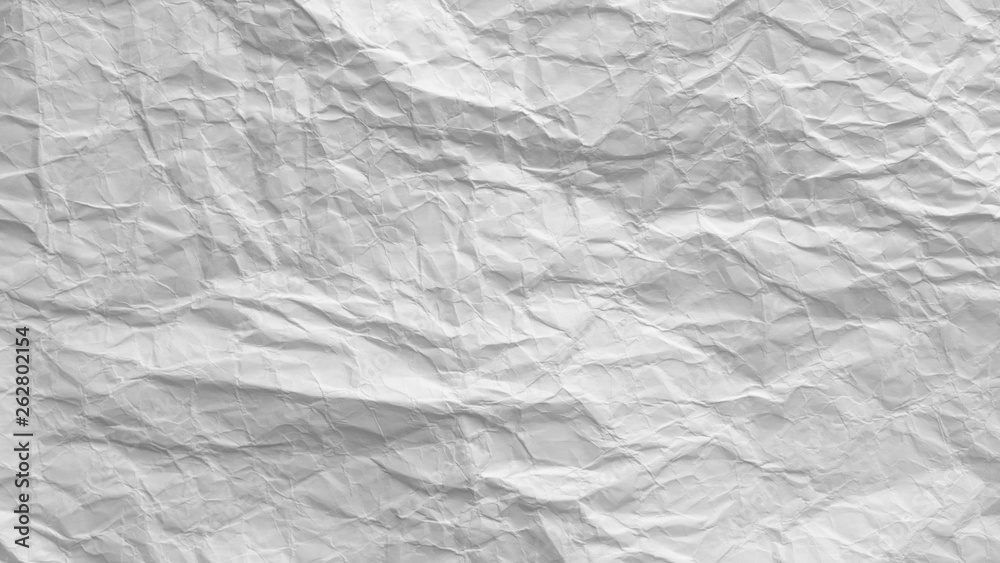 Crumpled white paper background texture Crumpled white paper background texture