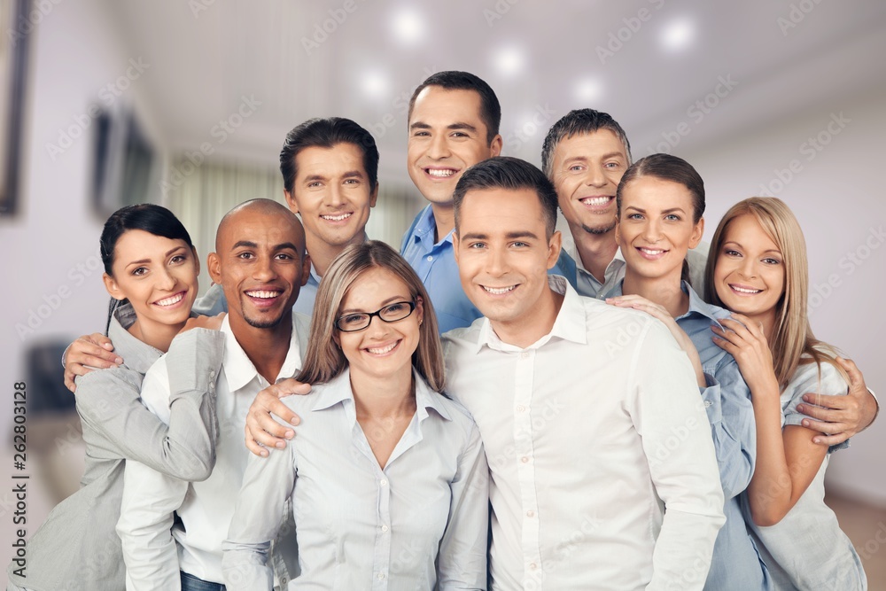 Portrait of Smiling Business People Portrait of Smiling Business People