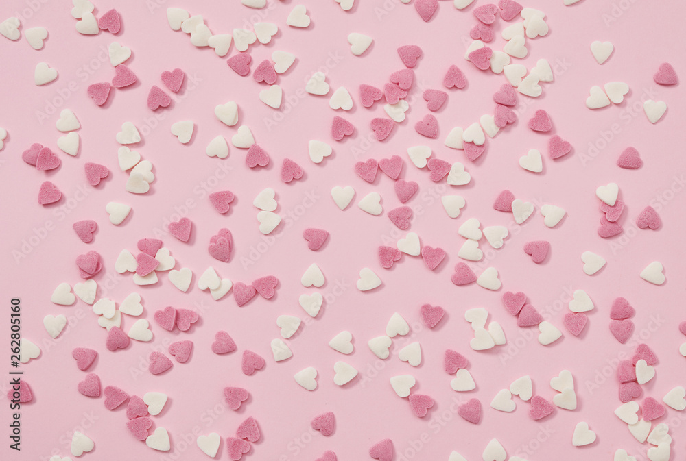 Hearth shaped sprinkles