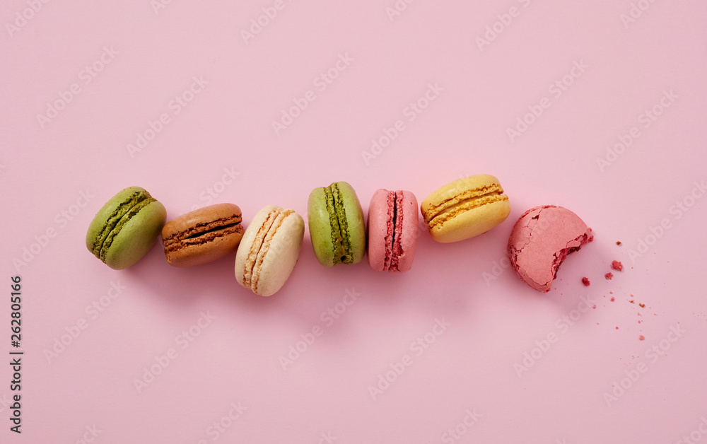 Obraz premium Macaroons close-up