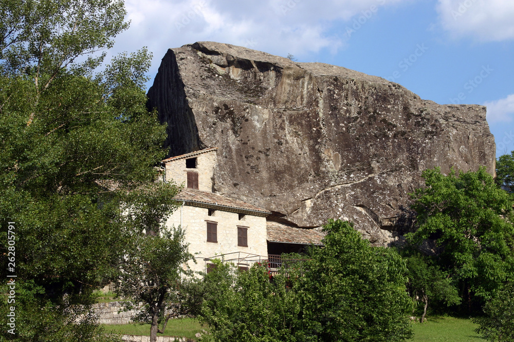 Francia, Provenza alpi Costa Azzurra, il paese di Annot.