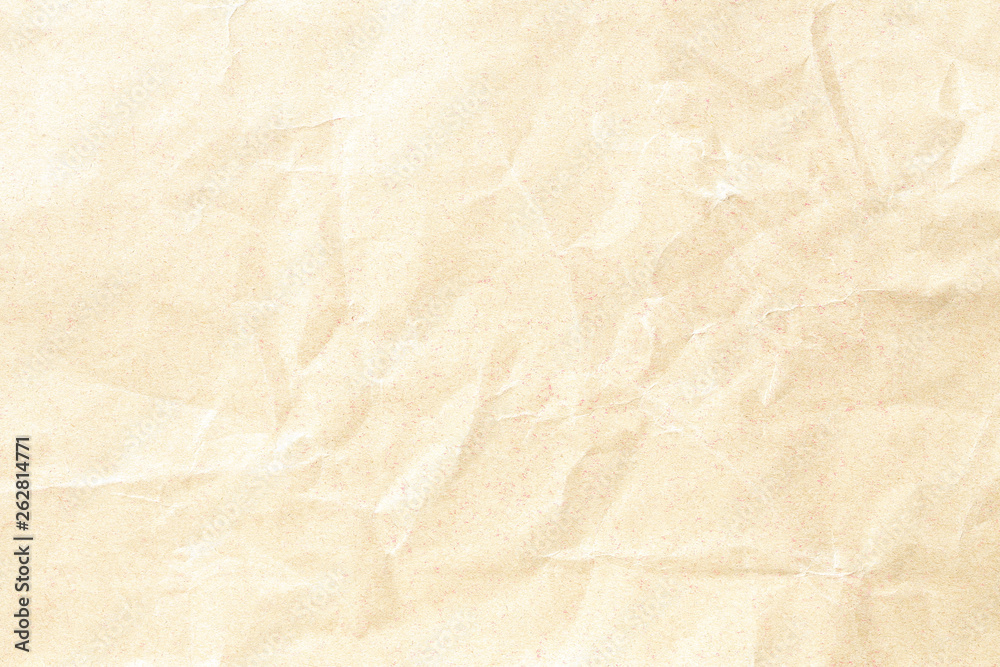 Crumpled brown paper texture Crumpled brown paper texture