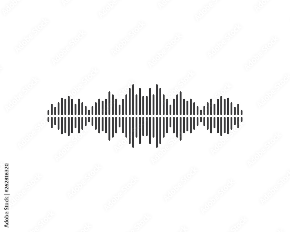sound wave,pulse ilustration logo vector icon sound wave,pulse ilustration logo vector icon