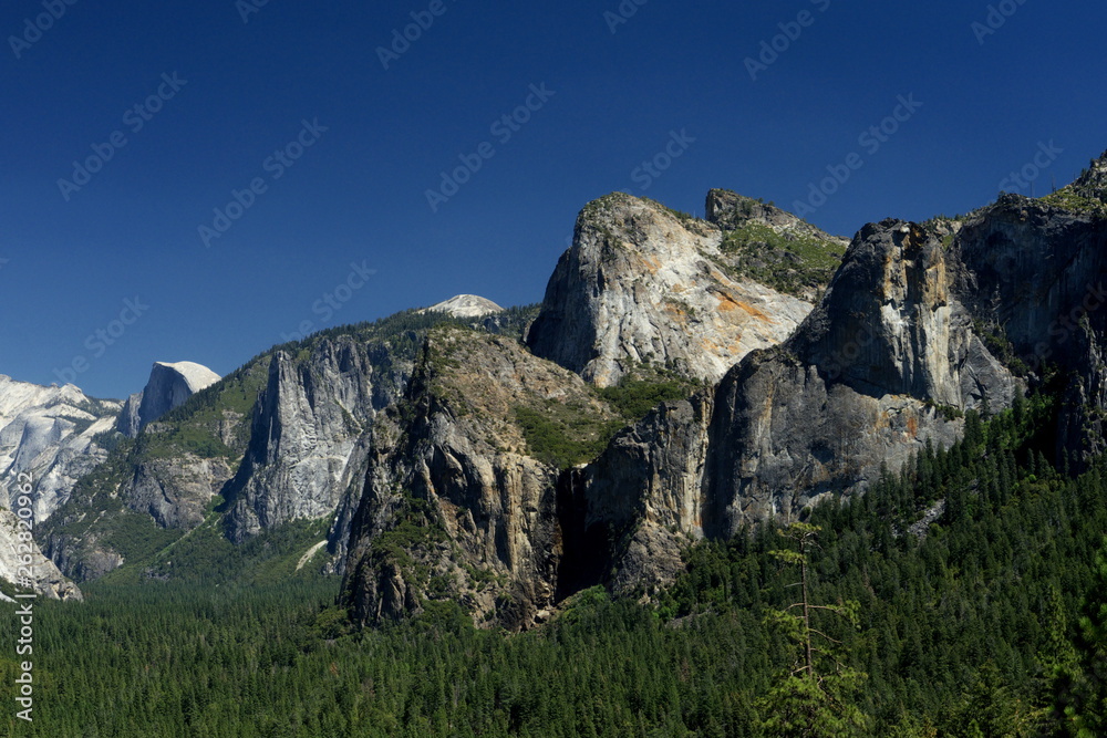 mountain in Yosemite Park California USA mountain in Yosemite Park California USA