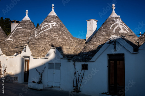 Antique italian house Trulli, Alberobello, Puglia - Italy