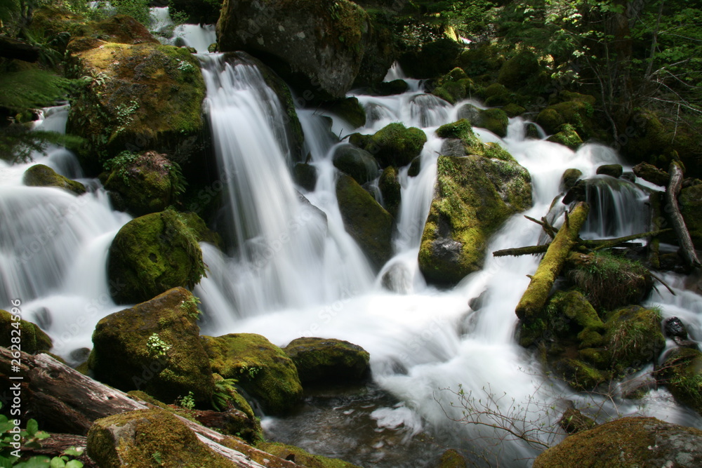 gentle waterfall