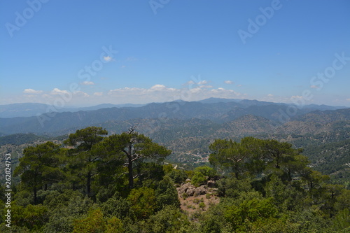 Montañas de Troodos. Chipre