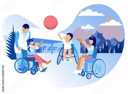 Rehabilitation and Adaptation for Children Cartoon