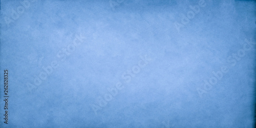 Blue wide grunge effect texture.