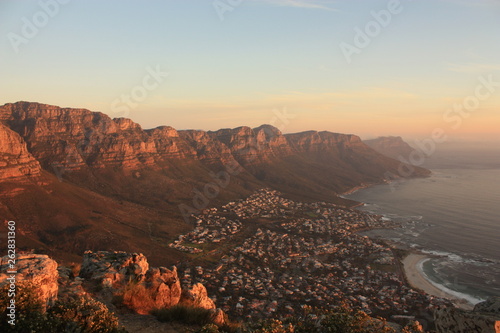 Vue Lion's Head Cape Town Afrique du Sud