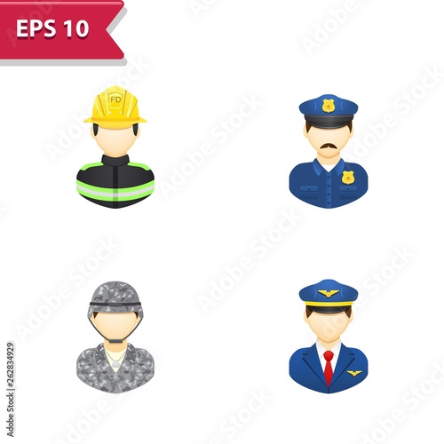 Professional, pixel-aligned icons in realistic colors.