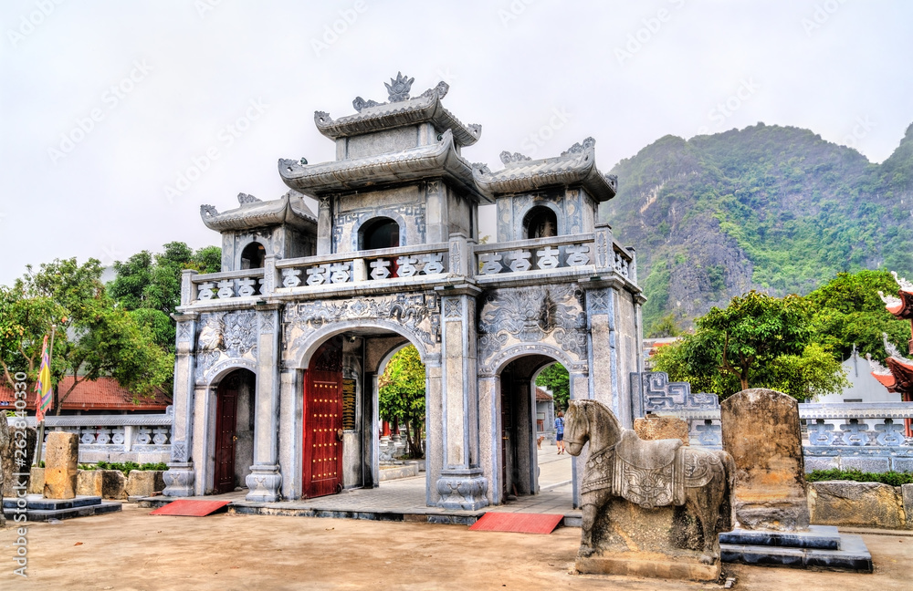 Thai Vi Temple in Ninh Binh Province of Vietnam
