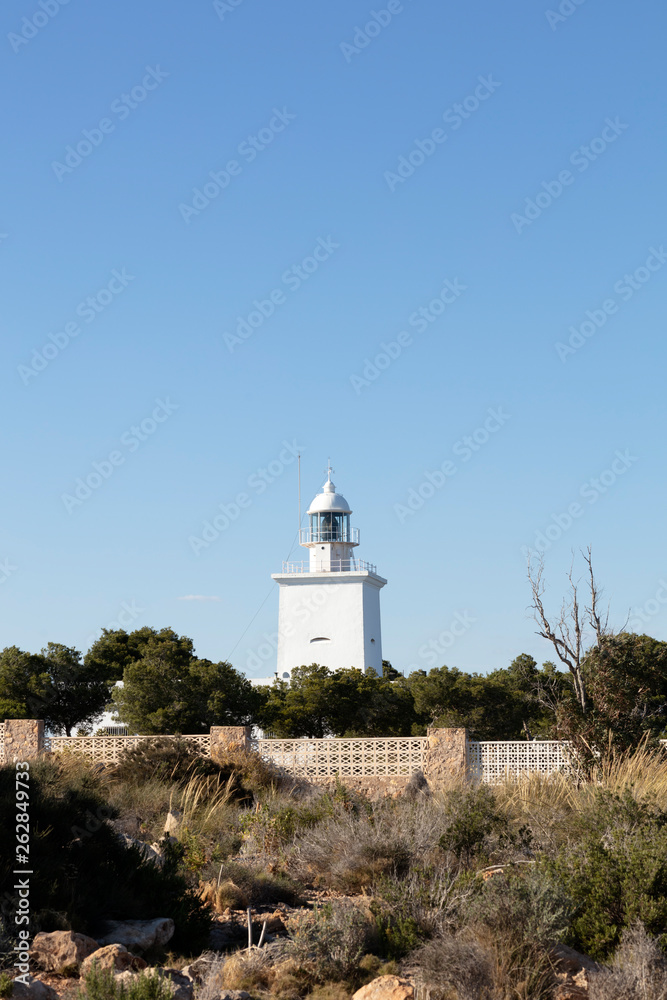 santa pola white lighthouse santa pola white lighthouse