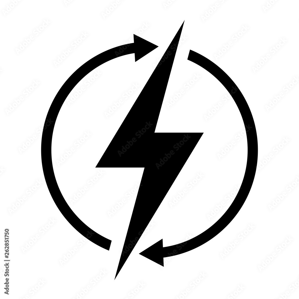 Renewable energy vector symbol Renewable energy vector symbol